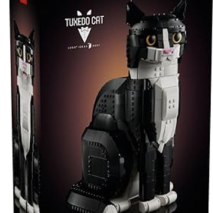 LEGO Ideas Tuxedo Cat – Building Sets for Adults, Ages 18+ – DIY Crafts Kit for Home Decor, Living Room or Bedroom – Gift for Animal Lovers – 21349